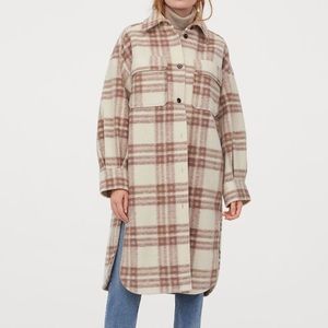 NWT H&M SHACKET Size S